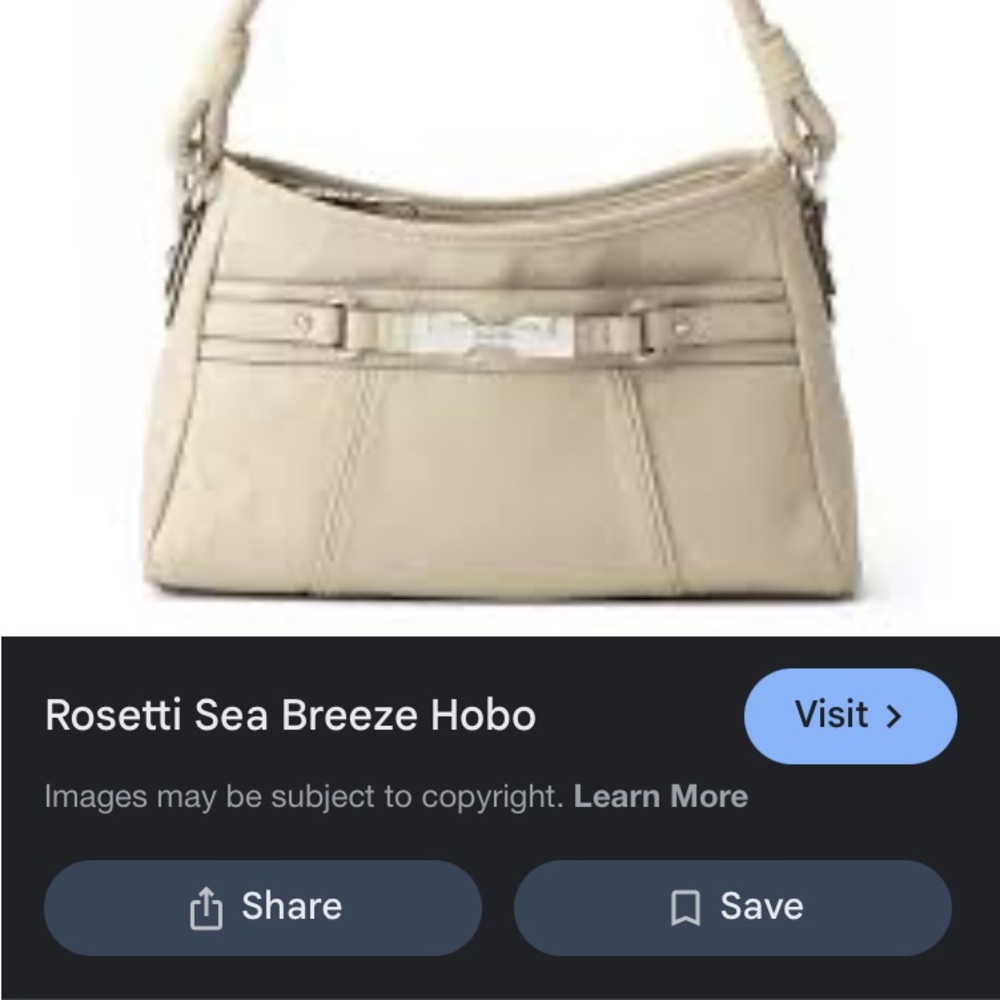Rosetti Sea Breeze Hobo Bag - Beige